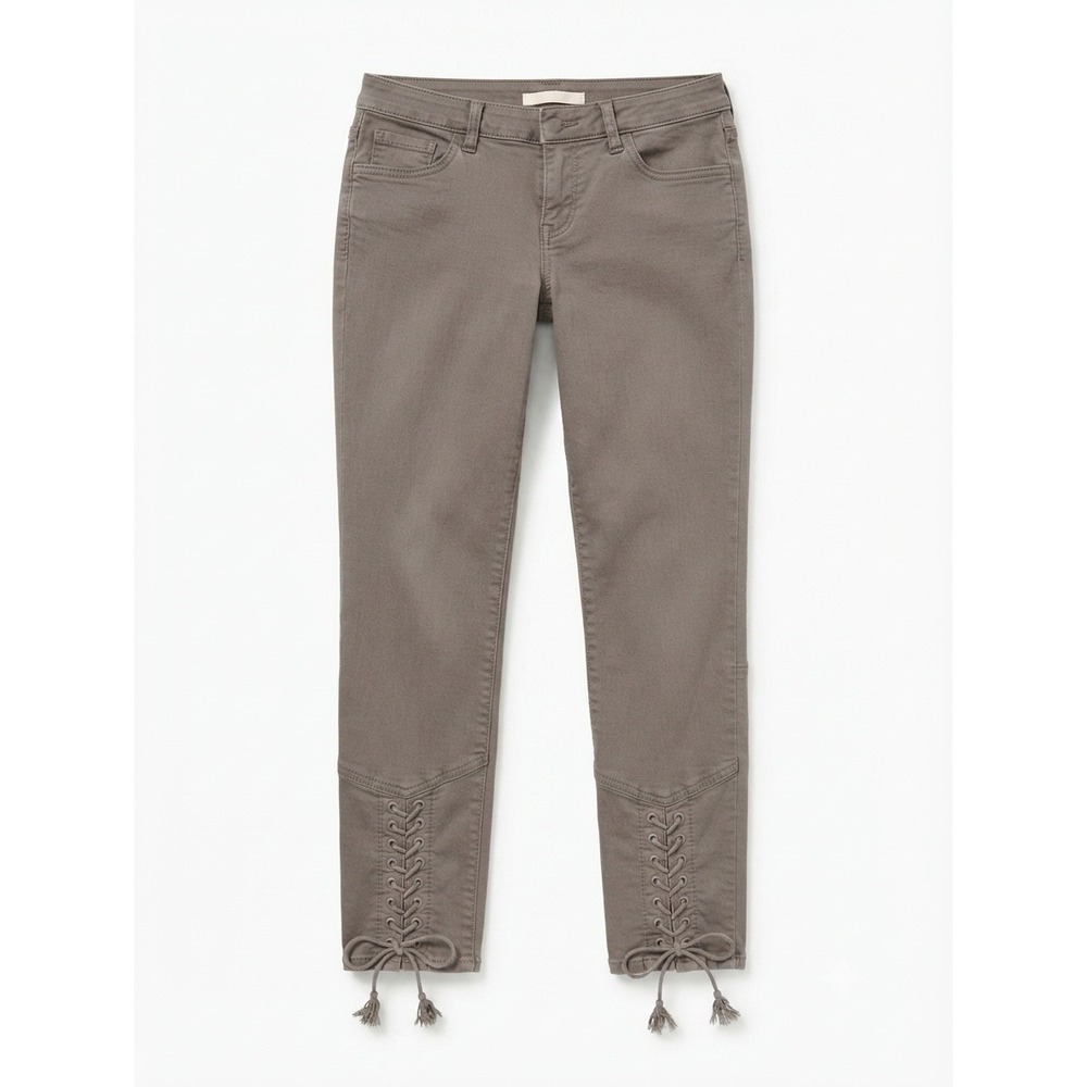 Vince Olive Green‎ Lace Up Bottom Leg Casual Pants Size 30